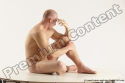 Sitting reference poses of Florian